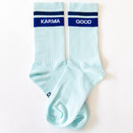 Socken mit Yoga-Motiv: Good Karma