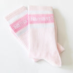 Socken mit Yoga-Motiv in 2 Varianten: Namasté Pink | Inhale Exhale