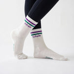 Socken mit Yoga-Motiv in 2 Varianten: Namasté Pink | Inhale Exhale