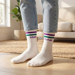 Socken mit Yoga-Motiv in 2 Varianten: Namasté Pink | Inhale Exhale