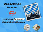 O'Zapft Is - Spültücher bedruckt Set (5x) als Wiesn Souvenir