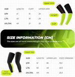 Sport Armlinge Beinlinge Winter Arm Sleeves Armwärmer Beinwärmer 1 set