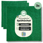Spüllappen Forest Green Winter Edition - saugstarke Schwammtücher Plastikfrei