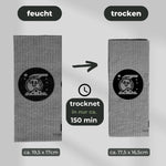 Putztücher mehrfarbig bedruckt - waschbare Reinigungstücher Made in Sweden