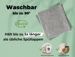Spüllappen Forest Green Winter Edition - saugstarke Schwammtücher Plastikfrei