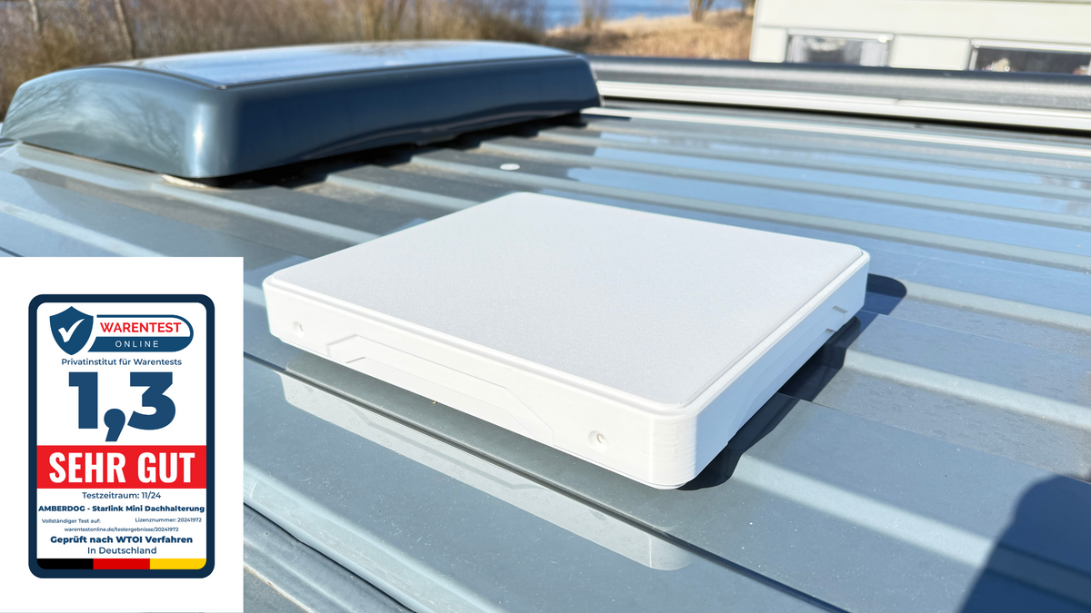 Starlink Mini Halterung für Wohnmobil Dach & Camper Van