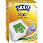 SWIRL Staubsaugerbeutel S 62 mit MicroPor Plus-Filter