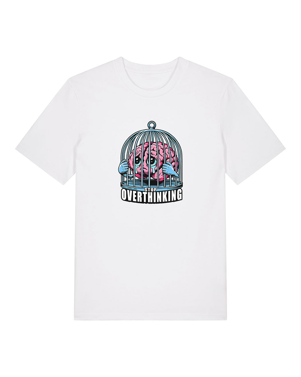 "Stop Overthinking - Brain" Unisex Shirt