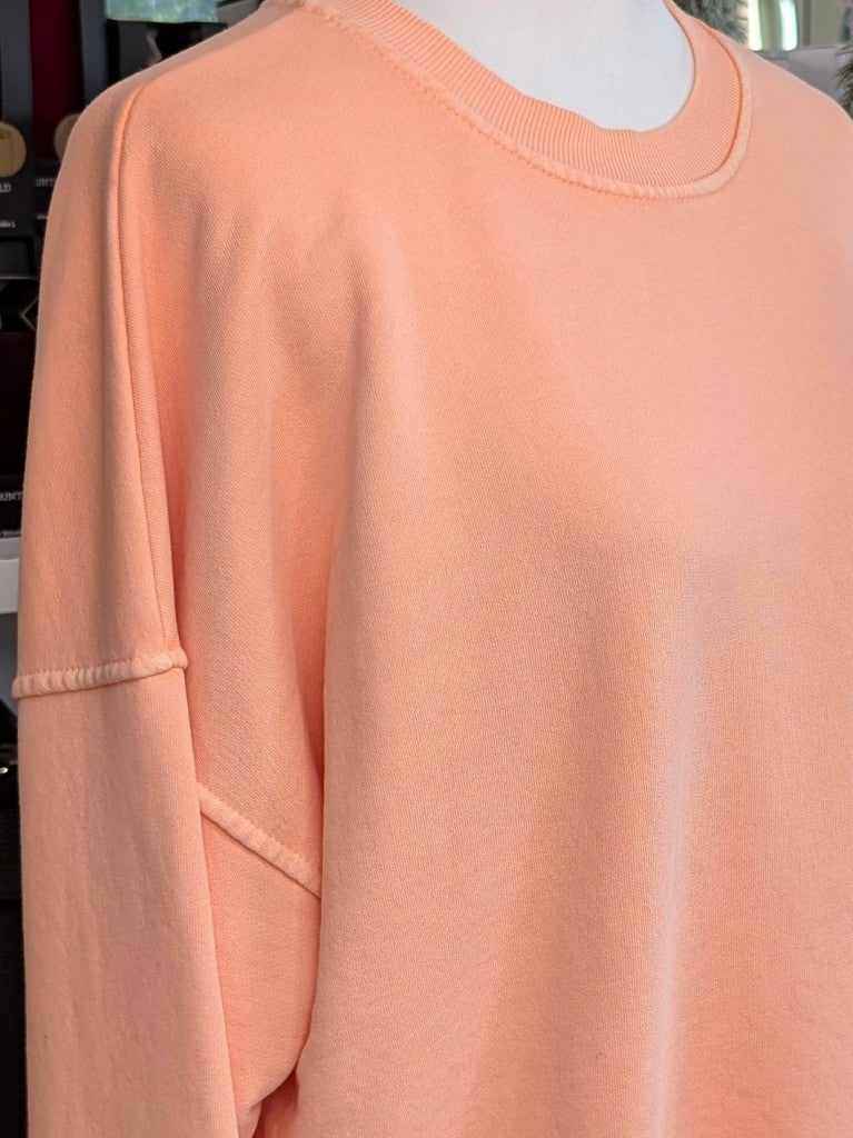 Sweatshirt Apricots, Baumwolle, One Size, CHOICE 9385