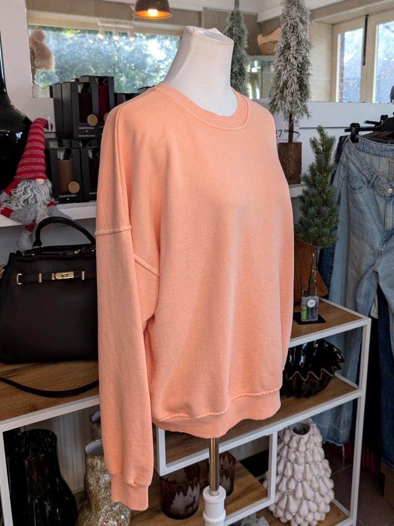 Sweatshirt Apricots, Baumwolle, One Size, CHOICE 9385