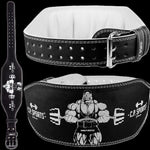 Gewichthebergürtel Leder - Extra Breit - Schwarz - C.P.Sports - T4-5