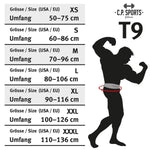 Profi Powerlifting-Gürtel mit Powerschnalle - No Pain no Gain - C.P. Sports T9