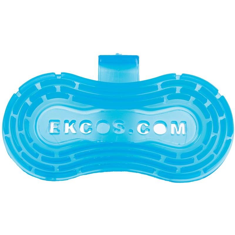 Ekco Clip Lufterfrischer, Blau Fresh, Lufterfrischer für die Toilettenschüssel, Blau Fresh | Karton (10 Packungen)
