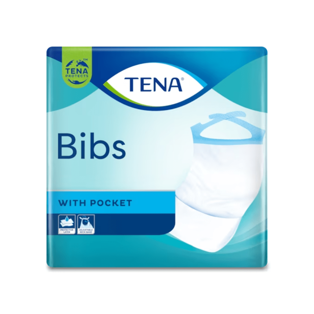 TENA Bibs Einmal-Schutzservietten, Kleidungsschutz