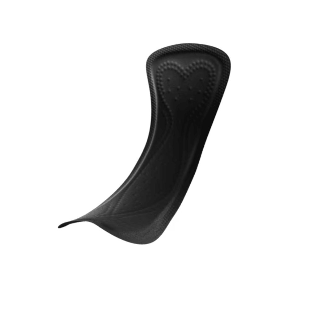 TENA Silhouette Noir Mini Slipeinlage, schwarz | Packung (18 Stück)