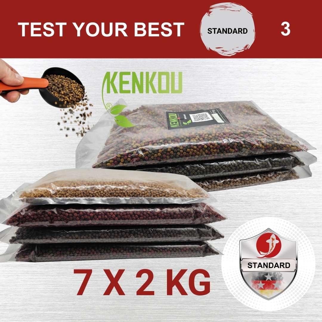 KENKOU Koifutter 6 mm - 7 x 2 kg Test your Best 3