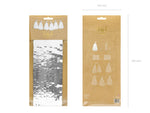 Girlande Quasten Silber | 12Stk./200cm