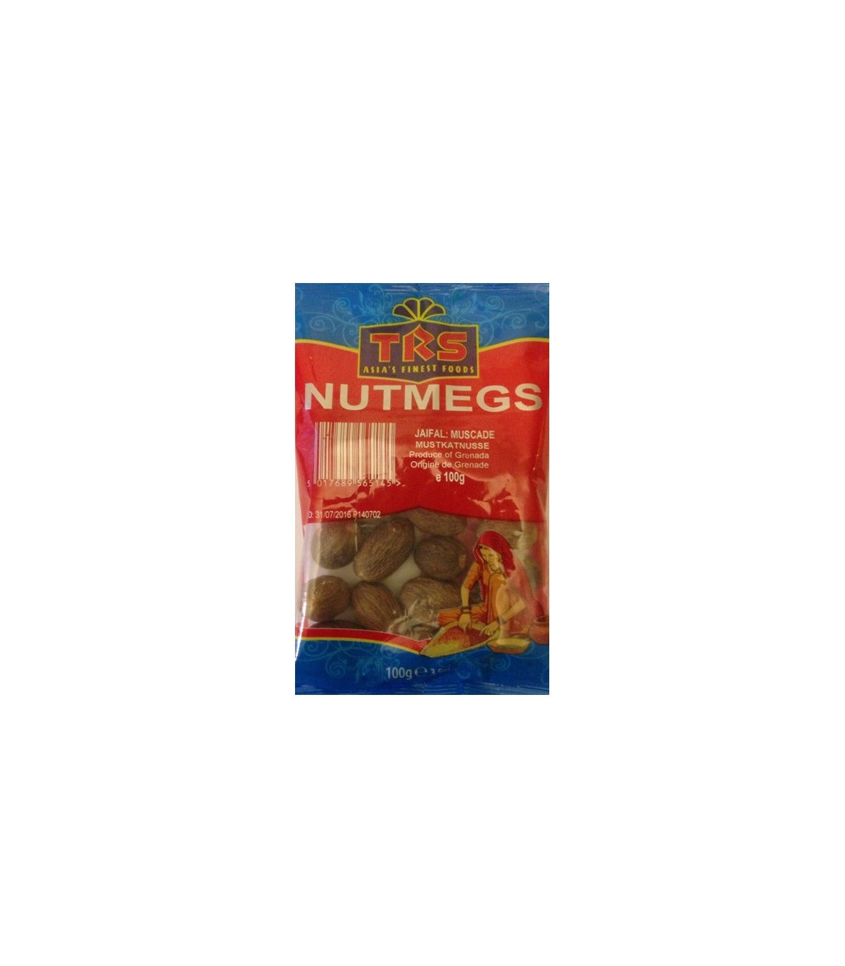 TRS Noce moscata intera Jaifal 100g