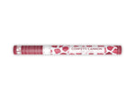 Konfettishooter Rosenblätter Rot 80cm