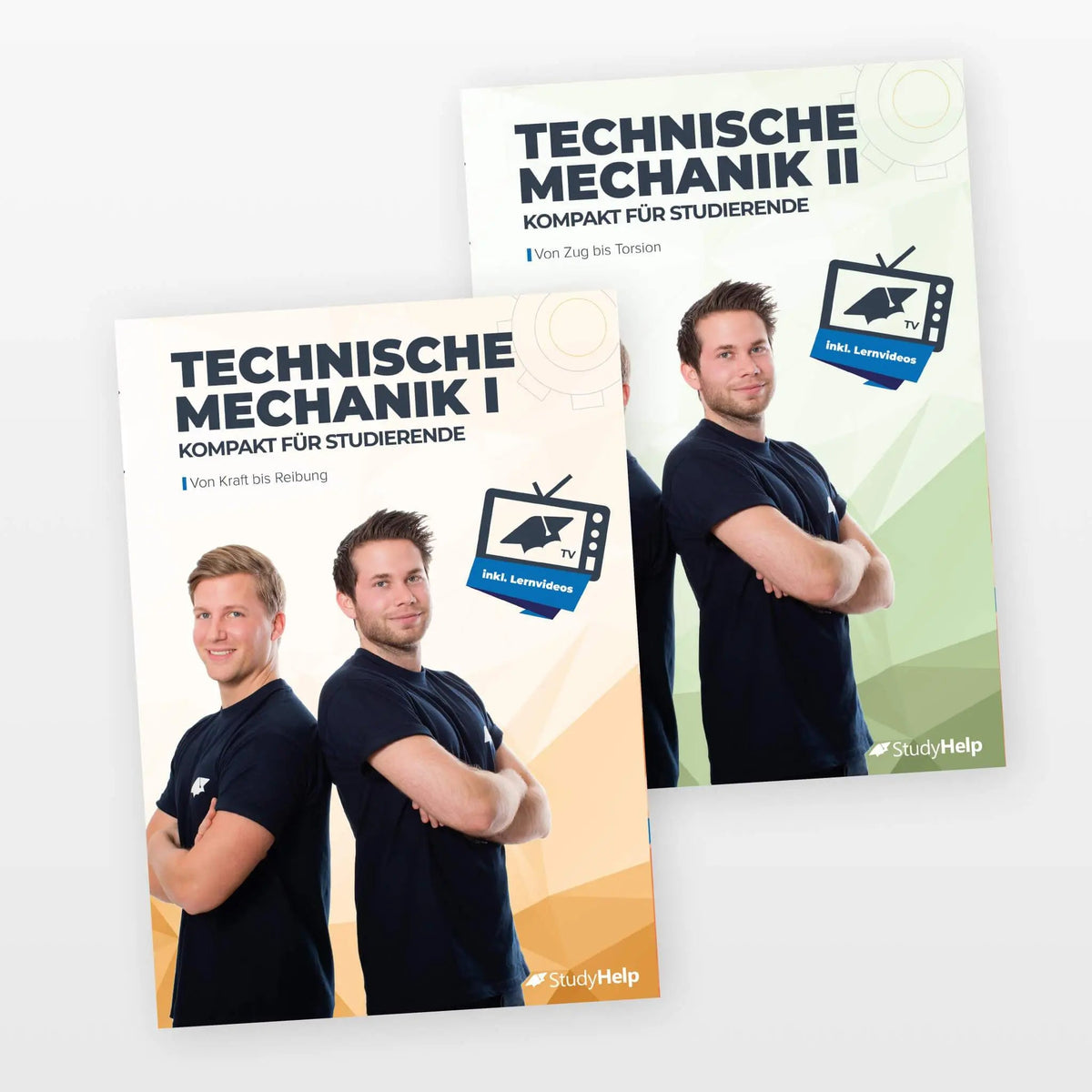 Technische Mechanik 1 & 2 Lernhefte Set