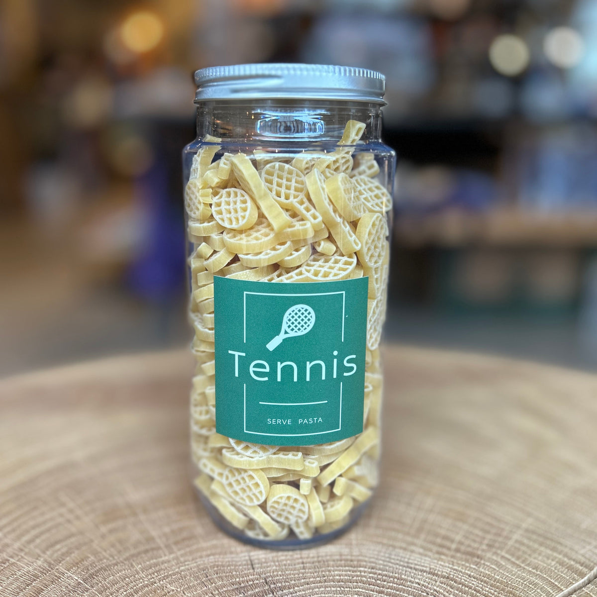 Tennis Pasta 300g im PET Glas