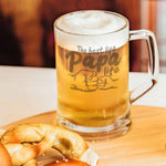 Montana Bierkrug mit Gravur "The best life Papa life"