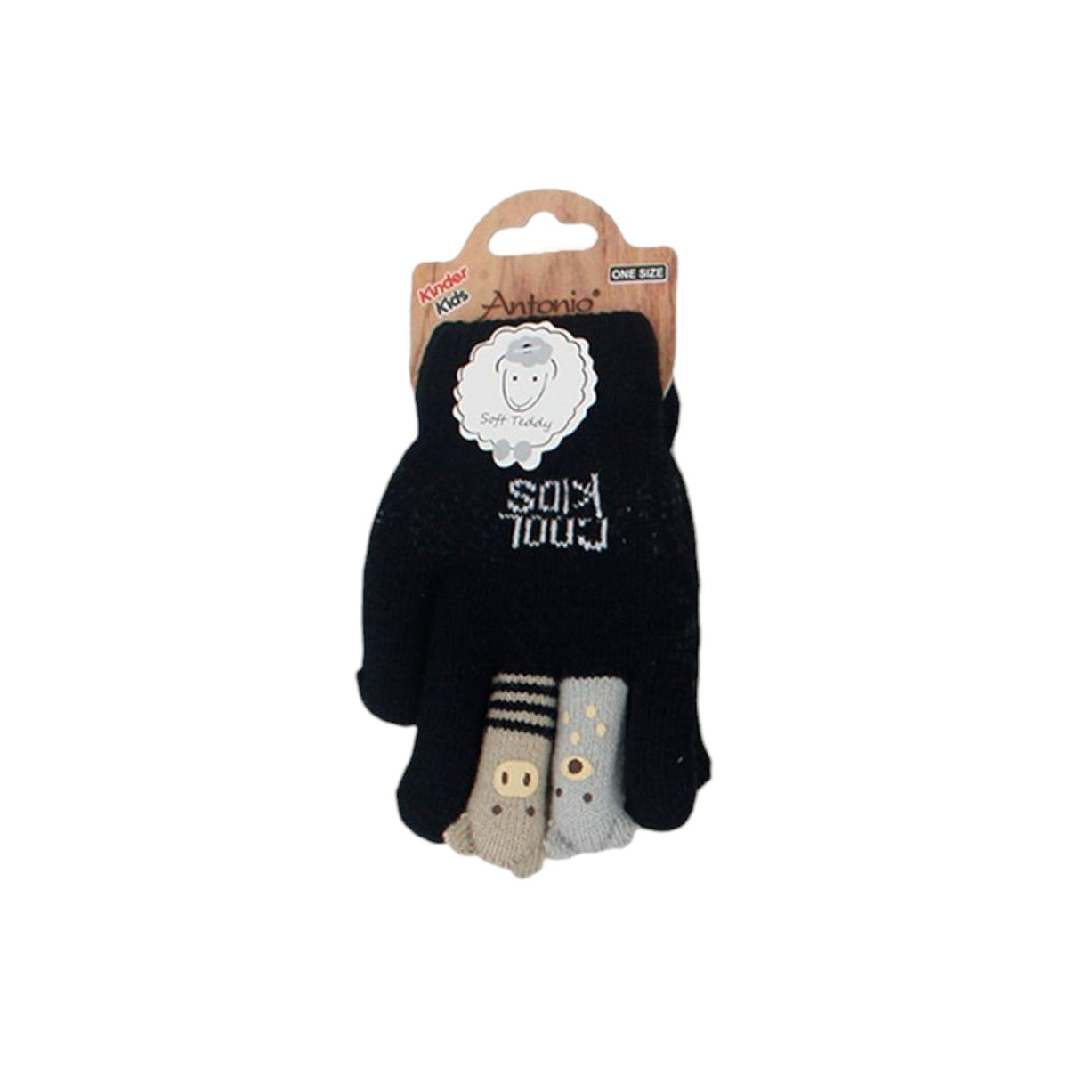 Kinder Winter Handschuhe » Kinderhandschuhe mit Tier Fingern » Fingerhandschuhe » teilweise mit Teddyfutter