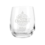 Teelicht mit Gravur - Weihnachtsdeko - Weihnachtskugel - Personalisiert mit Name