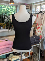 Top Strick Viskose Schwarz - von Sevenday 8053-x