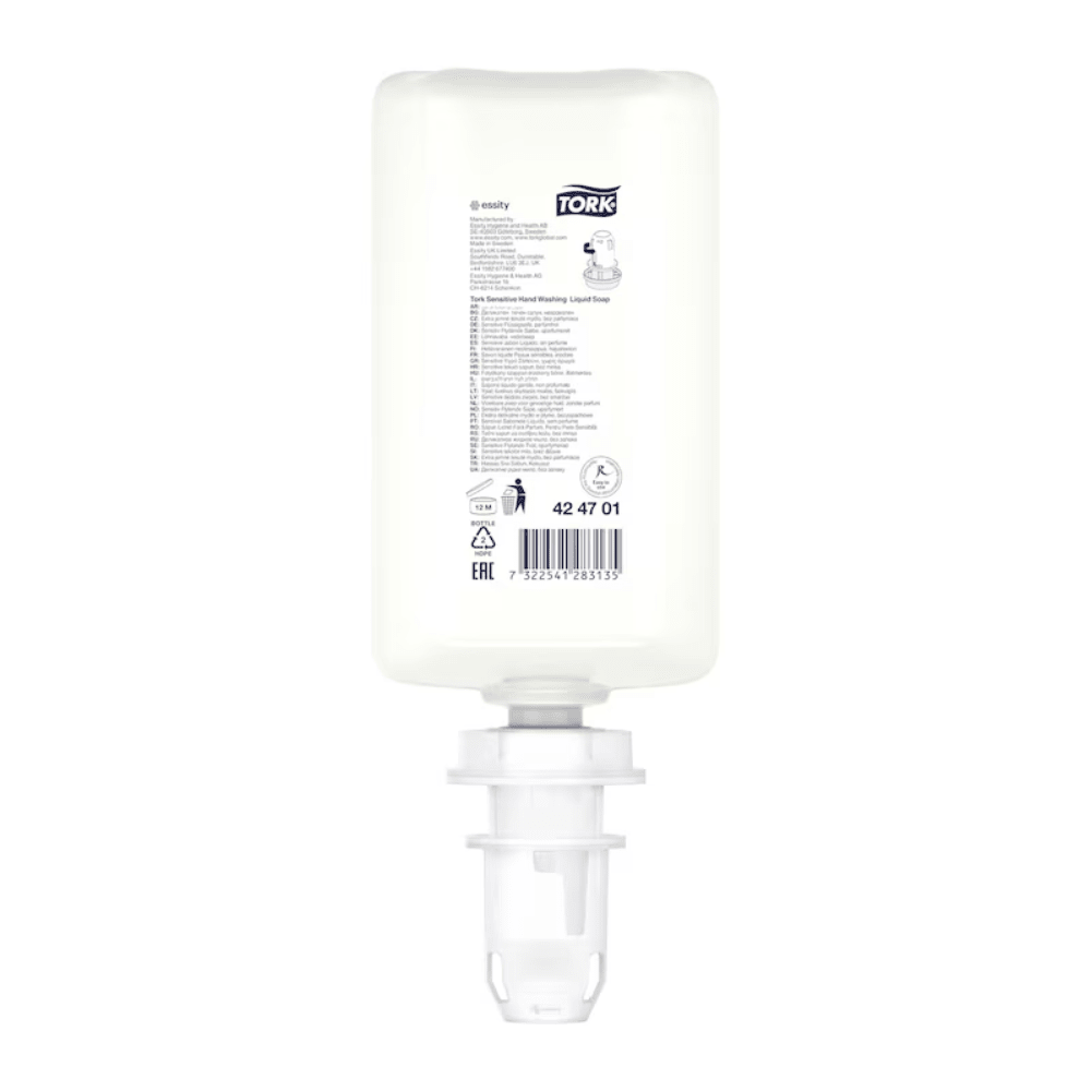 Tork 424701 Sensitive Flüssigseife 1000 ml | Karton (6 Flaschen)
