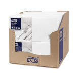 Tork 477149 Lunchservietten Weiß Advanced 1/4-Falz 2-lagig | Karton (10 Packungen)