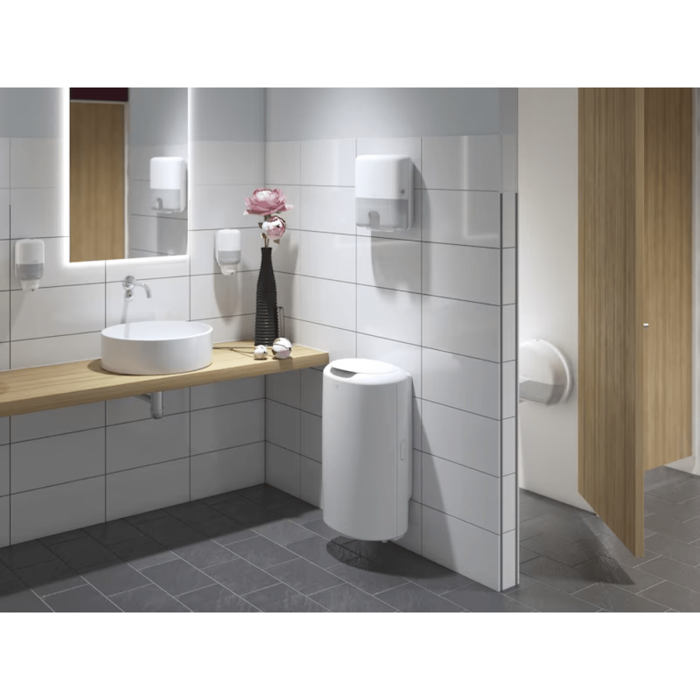 Tork 555000 Spender für Mini Jumbo Toilettenpapier Elevation T2 | Packung (1 Stück)