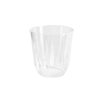 Trinkglas Diamond 250 ml - Transparentes Design für jeden Anlass | Packung (30 Stück)