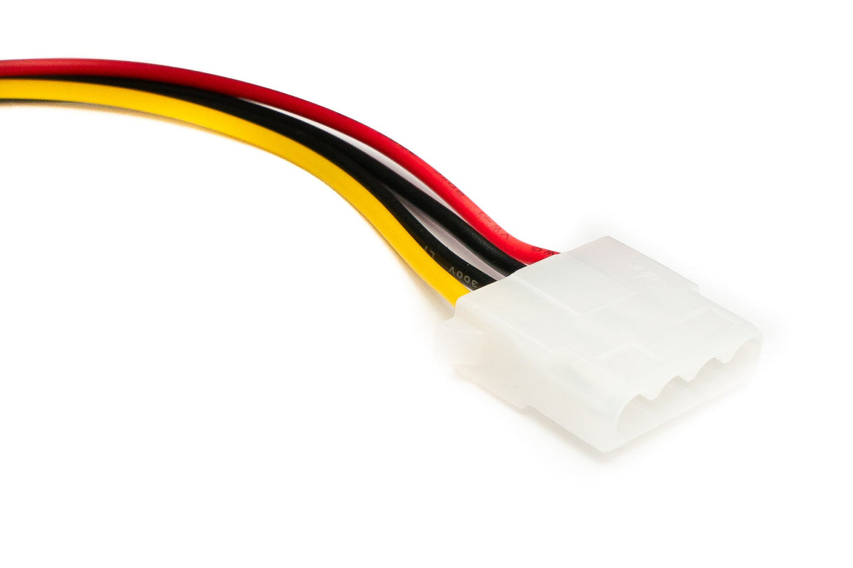SATA Kabel 20 cm 15Pin Stecker zu IDE 4Pin Molex für Festplatte Laufwerke | System-S