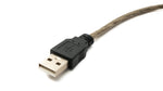 USB 2.0 Kabel 10 m Typ A Stecker zu Buchse Kabel in Grau | System-S