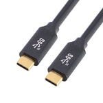 USB Typ C 3.1 Kabel auf USB Typ C 3.1 Gen 2 100W Gbit/s 100cm | System-S