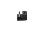 USB 3.1 Adapter Typ C Stecker zu Buchse U Turn 180° Winkel Kabel 5 Gbit/s 100W | System-S