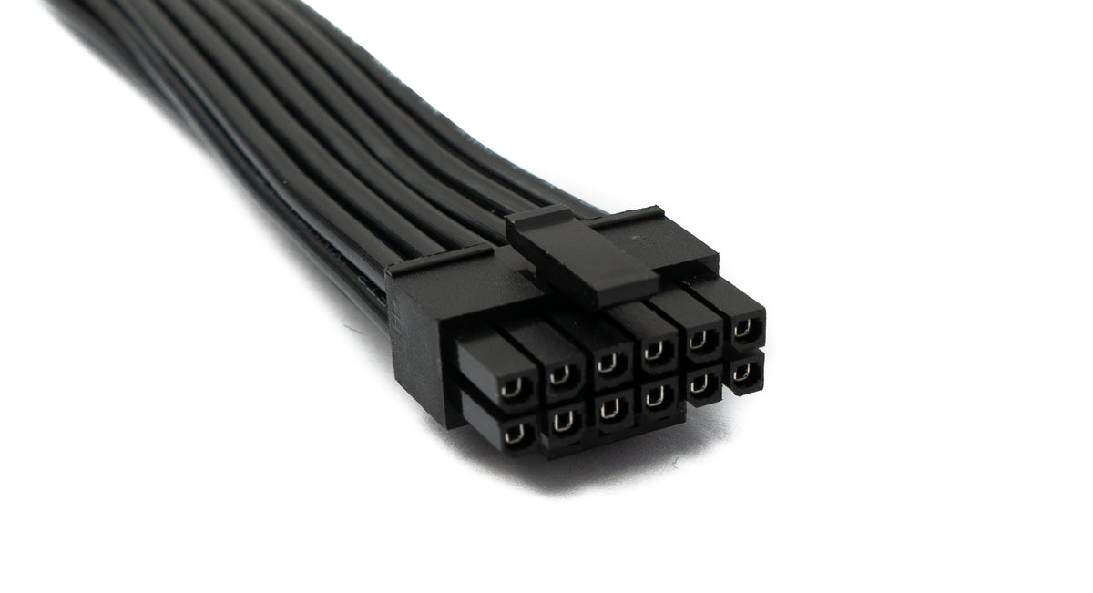 ATX3.0 Kabel 30 cm PCI-E 5.0 12VHPWR 16 Pin Buchse zu Buchse für RTX 3090Ti 4070 Ti 4080 4090 | System-S
