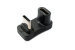 USB 3.1 Gen 2 Typ C Adapter Stecker zu Buchse U Turn 180° Winkel Kabel 10 Gbit/s 100W für Steam Deck | System-S