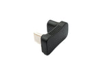 USB 3.1 Gen 2 Typ C Adapter Stecker zu Buchse U Turn 180° Winkel Kabel 10 Gbit/s 100W für Steam Deck | System-S