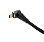 USB 3.1 Gen 2 Typ C Kabel 3 m Stecker zu Stecker 10 Gbit/s 100W Winkel | System-S
