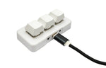 PCsensor USB HID Keypad 3 Tasten programmierbar mechanisch RGB LED PC Hotkeys Weiß für osu!