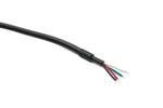USB 2.0 Kabel 180 cm Typ A zu RS485 4 Pin Pigtail Draht in Schwarz | System-S