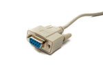 D Sub Kabel 5 m 9 Pin Buchse zu Buchse RS232 DB9 in Grau | System-S