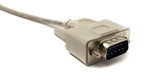D Sub Kabel 10 m 9 Pin Stecker zu Buchse RS232 DB9 in Grau | System-S