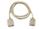 D Sub Kabel 150 cm 9 Pin Stecker zu Buchse RS232 DB9 in Grau | System-S