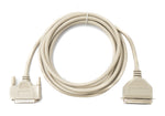 D Sub Kabel 3 m 25 Pin Stecker zu 36 Pin Buchse DB25 CN36 in Grau | System-S