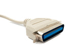 D Sub Kabel 3 m 25 Pin Stecker zu 36 Pin Buchse DB25 CN36 in Grau | System-S