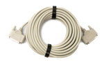 D Sub Kabel 10 m 25 Pin Stecker zu Stecker RS530 in Grau | System-S