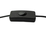 USB 2.0 Kabel 30 cm Typ A Stecker zu 2x Buchse Schalter in Schwarz | System-S
